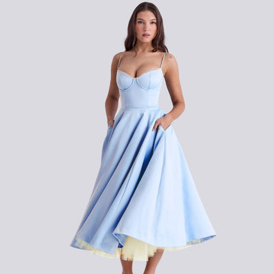 Soline – Robe longue élégante