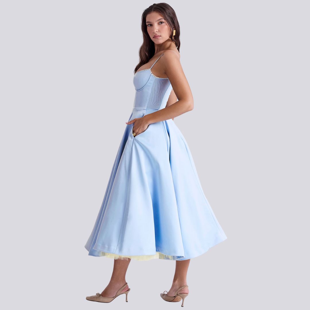 Soline – Robe longue élégante