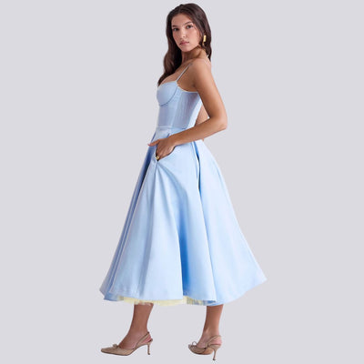 Soline – Robe longue élégante