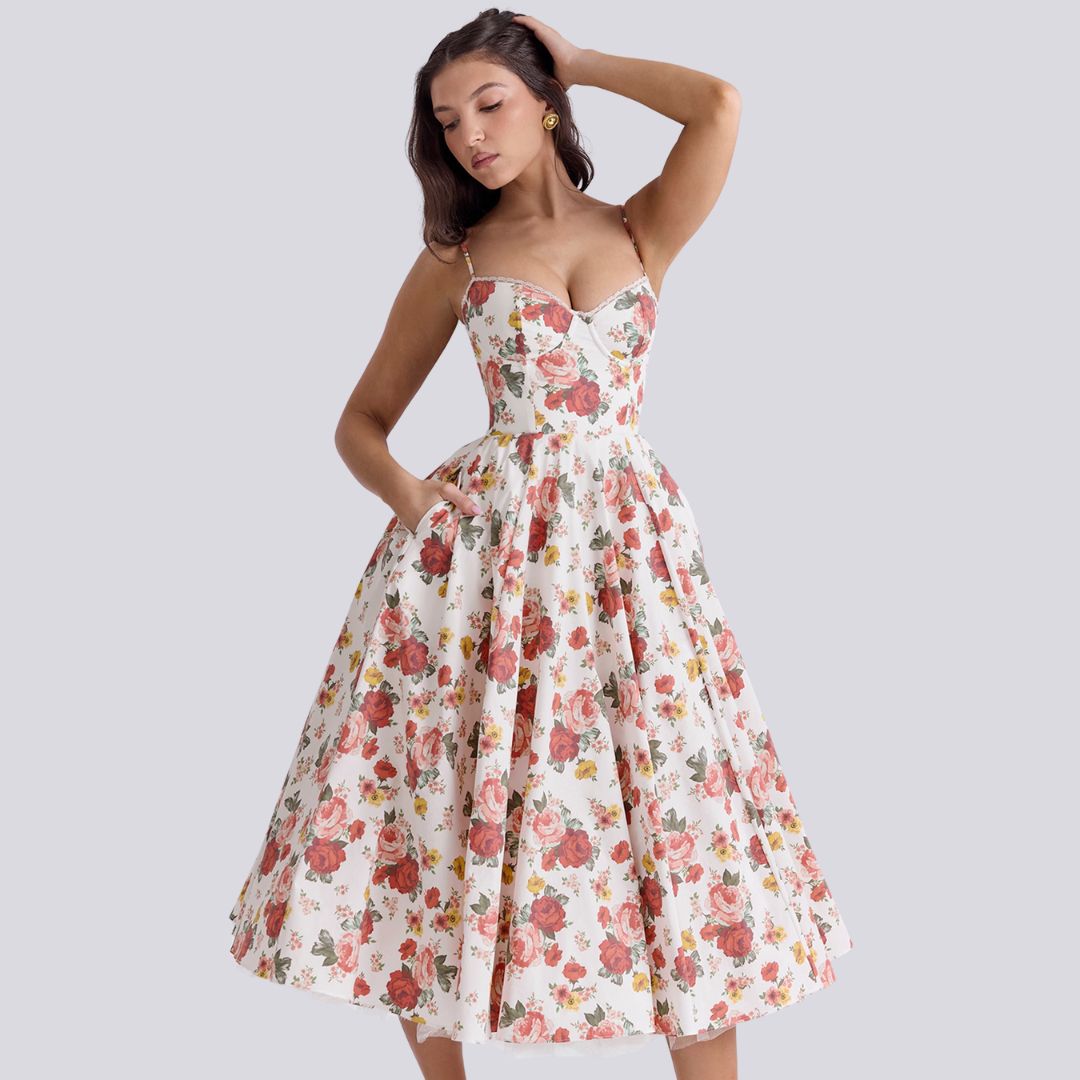 Soline – Robe longue élégante