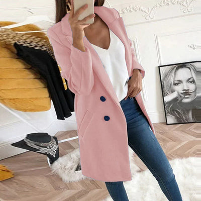 Gabrielle™ | Manteau Chic à Boutons