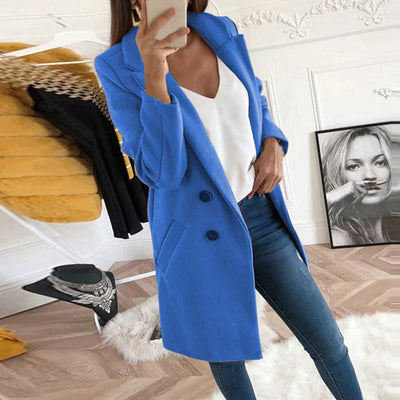 Gabrielle™ | Manteau Chic à Boutons