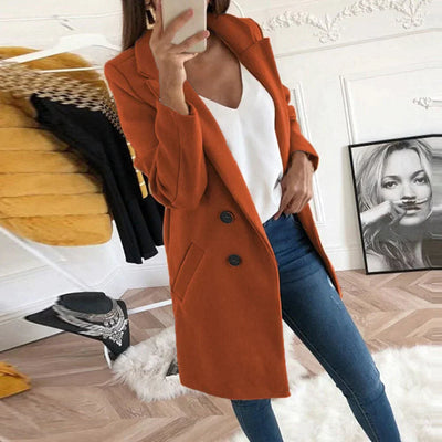 Gabrielle™ | Manteau Chic à Boutons