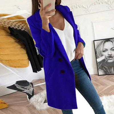 Gabrielle™ | Manteau Chic à Boutons