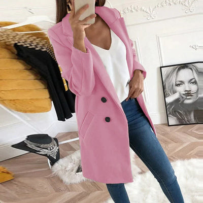 Gabrielle™ | Manteau Chic à Boutons