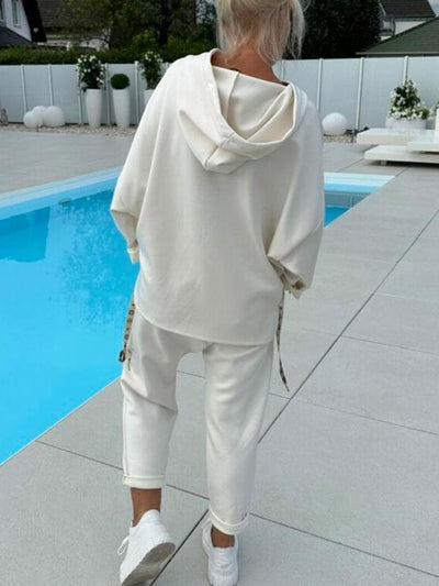 Élise - Ensemble Sweat à Capuche avec Pantalon de Jogging