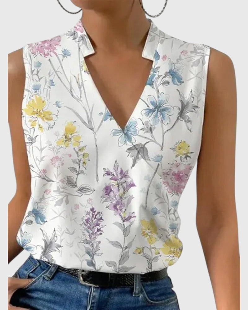 Lyla - V-Neck Top