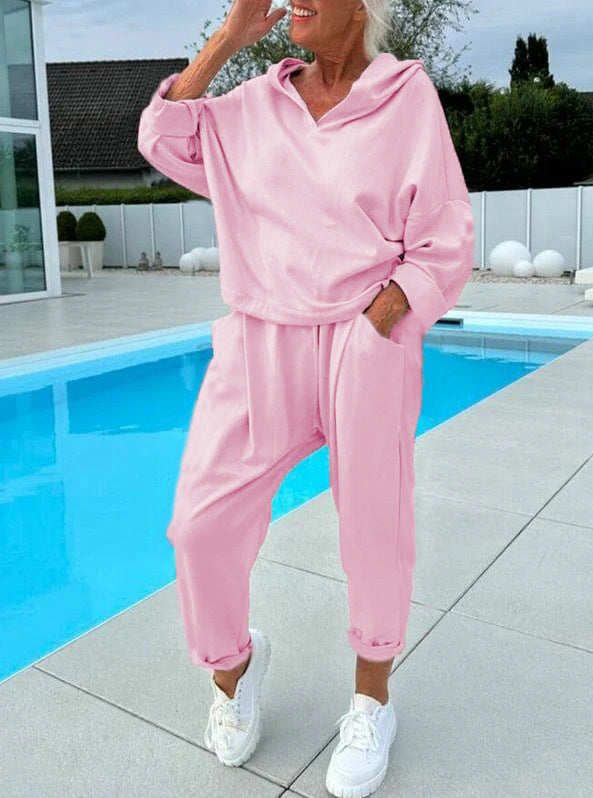Élise - Ensemble Sweat à Capuche avec Pantalon de Jogging