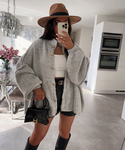 CC™ | Cardigan oversize "CozyGlam"