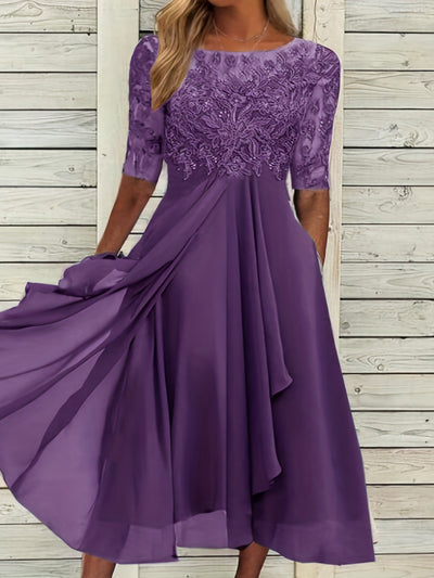Geneviève | Robe élégante en dentelle