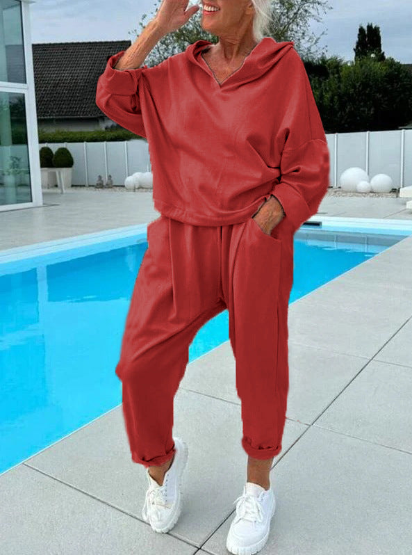 Élise - Ensemble Sweat à Capuche avec Pantalon de Jogging