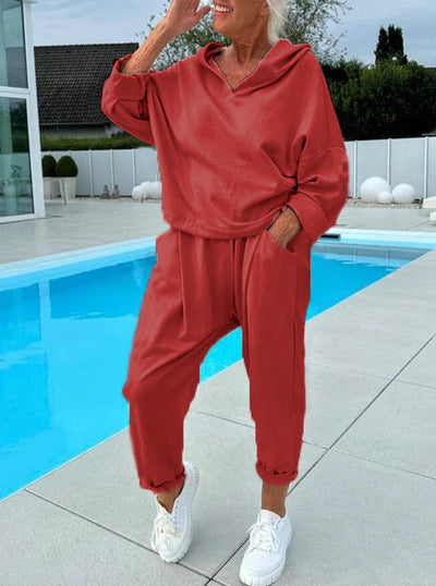 Élise - Ensemble Sweat à Capuche avec Pantalon de Jogging