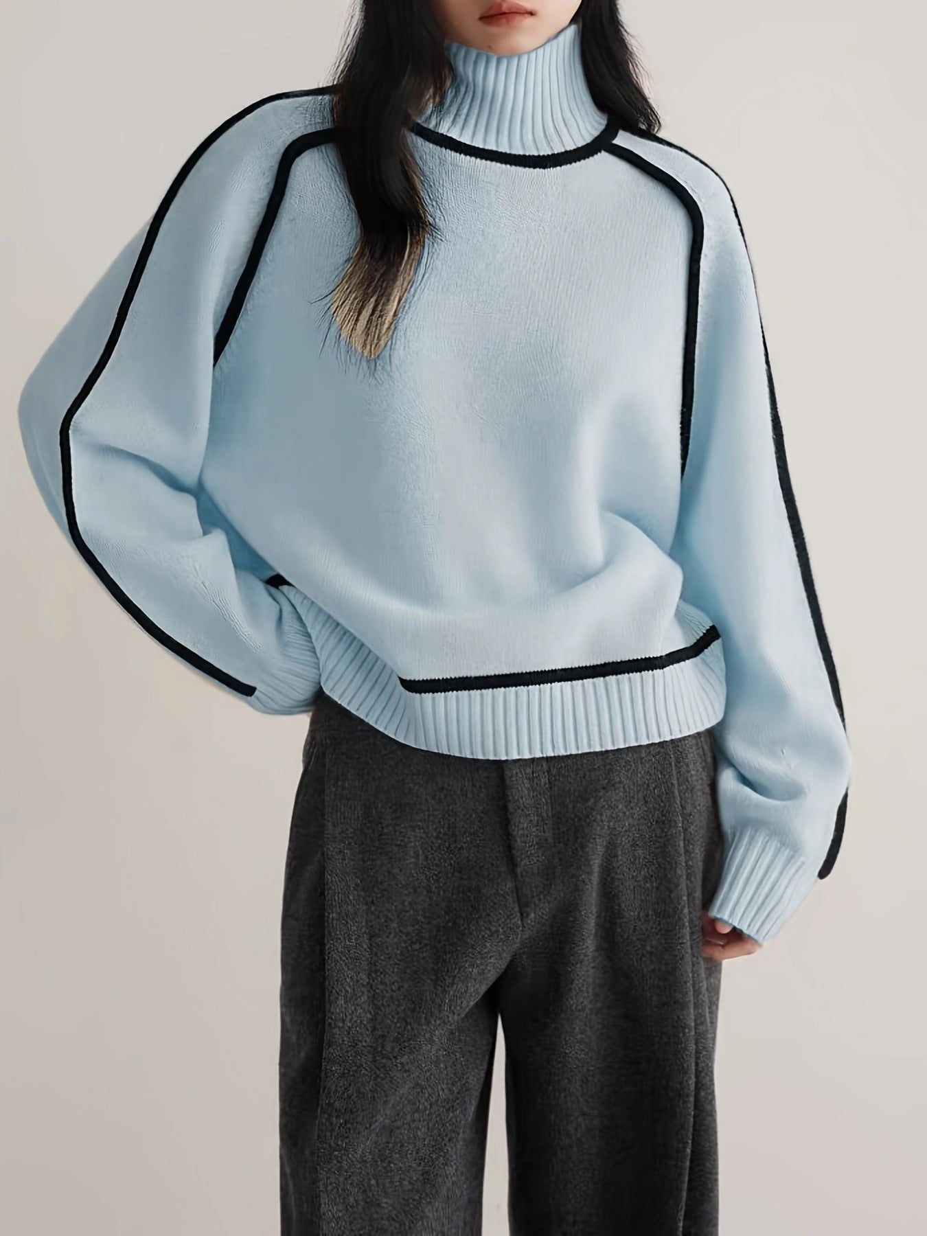 Juliette™ | Pull Chic à Col Roulé