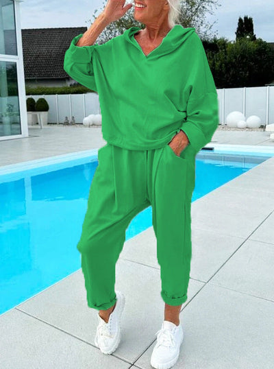 Élise - Ensemble Sweat à Capuche avec Pantalon de Jogging