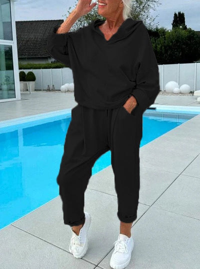 Élise - Ensemble Sweat à Capuche avec Pantalon de Jogging