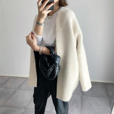 Manon™ | Cardigan élégant en cachemire
