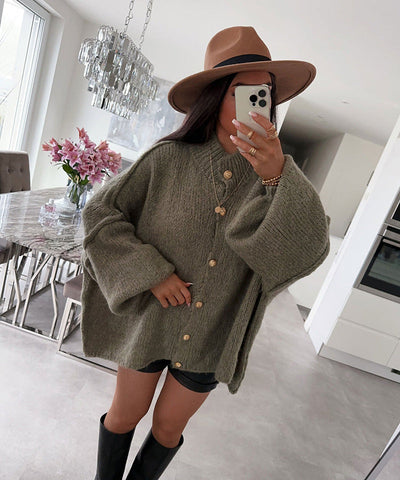 CC™ | Cardigan oversize "CozyGlam"
