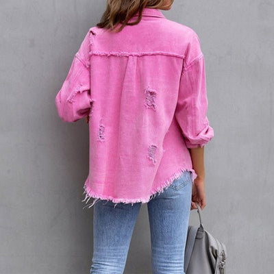Valerié Veste en denim confortable