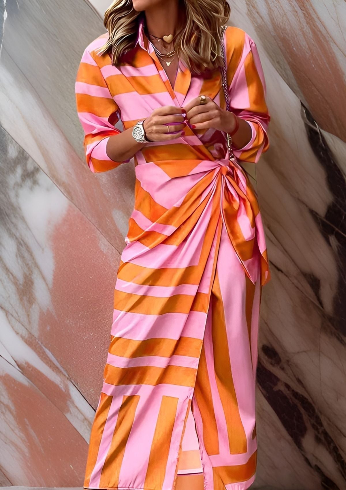 Élodie | Robe imprimée