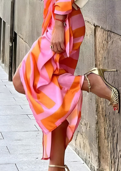 Élodie | Robe imprimée