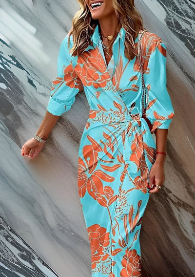 Élodie | Robe imprimée