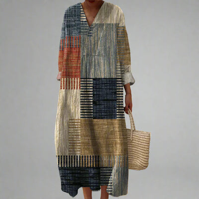 Lia™ | Elegant Geometric Dress