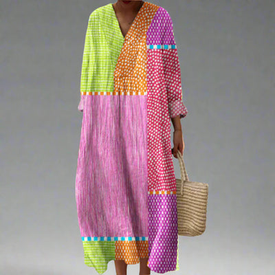 Lia™ | Elegant Geometric Dress
