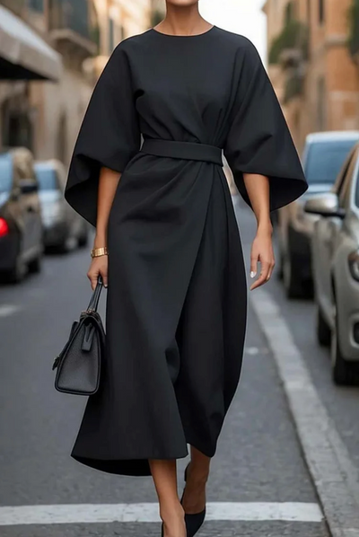 Ingrid | Elegant kjole med pufferm