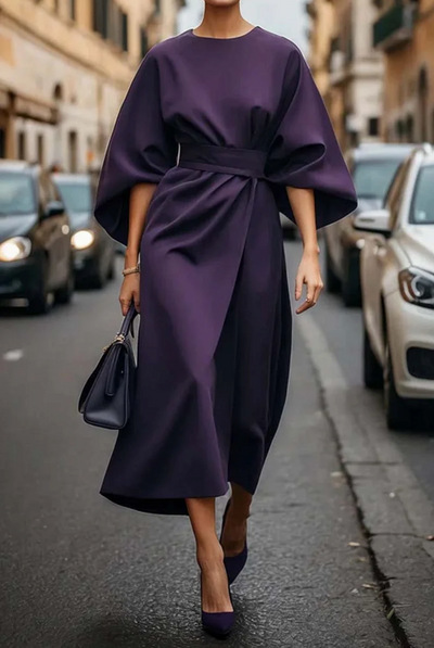Ingrid | Elegant kjole med pufferm