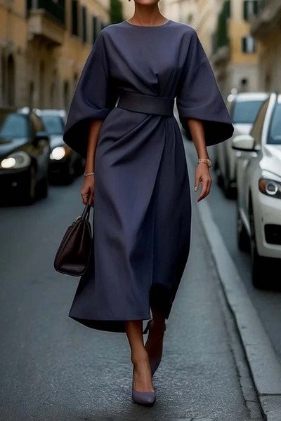 Ingrid | Elegant kjole med pufferm