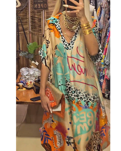 Marianne - Robe décontractée à col en V