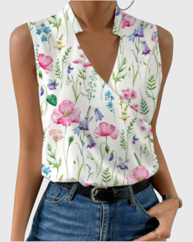 Lyla - V-Neck Top
