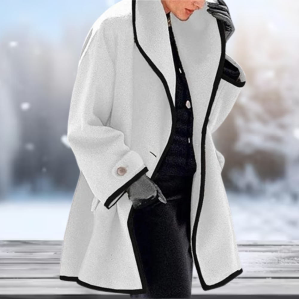 Juliette - Manteau en laine coupe-vent