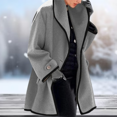 Juliette - Manteau en laine coupe-vent