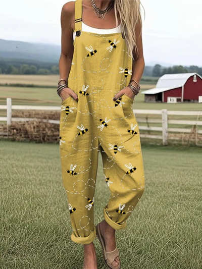 Pamela - Lightweight Vintage Jumpsuit