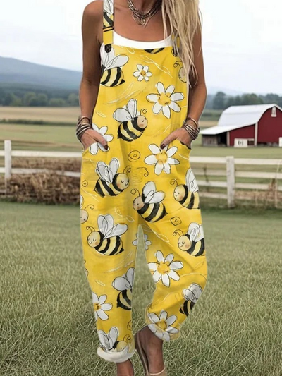 Pamela - Lightweight Vintage Jumpsuit
