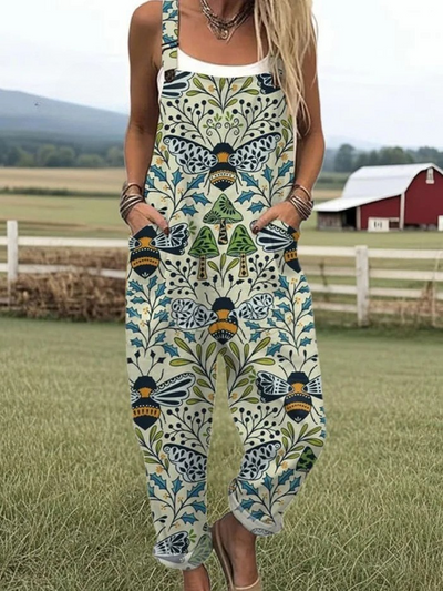 Pamela - Lightweight Vintage Jumpsuit