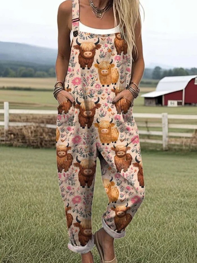 Pamela - Lightweight Vintage Jumpsuit