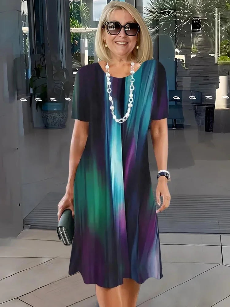 Juliette – Robe Féminine à Motif Intemporel