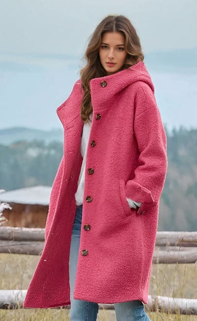 Clémence | Manteau Long Élégant pour Femme