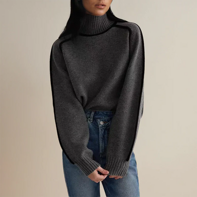 Juliette™ | Pull Chic à Col Roulé