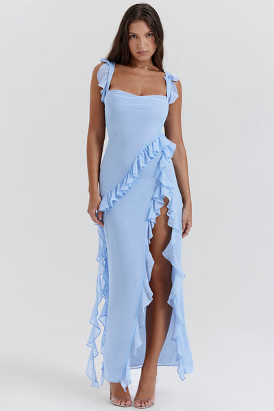 Macy | Robe Éblouissante avec Volants