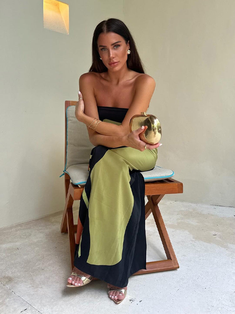 Gabrielle - Robe Longue Imprimée
