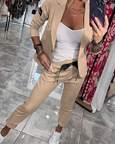 Valerie - ENSEMBLE TOP, VESTE ET PANTALON