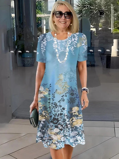 Juliette – Robe Féminine à Motif Intemporel