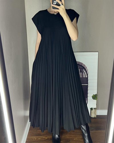 Élodie | Robe Maxi Plissée