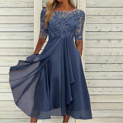 Geneviève | Robe élégante en dentelle