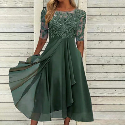 Geneviève | Robe élégante en dentelle