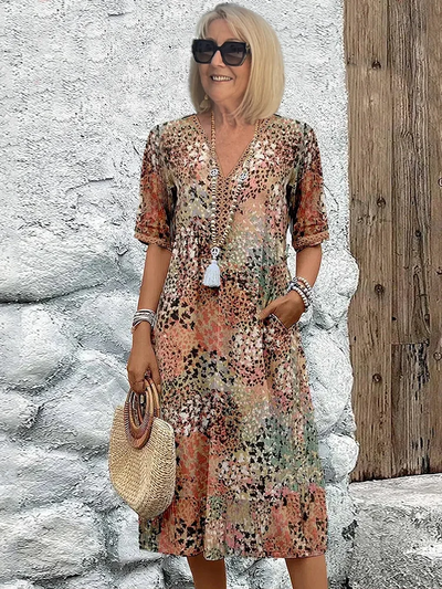 Madeleine™ | Robe Fleurie Vivante
