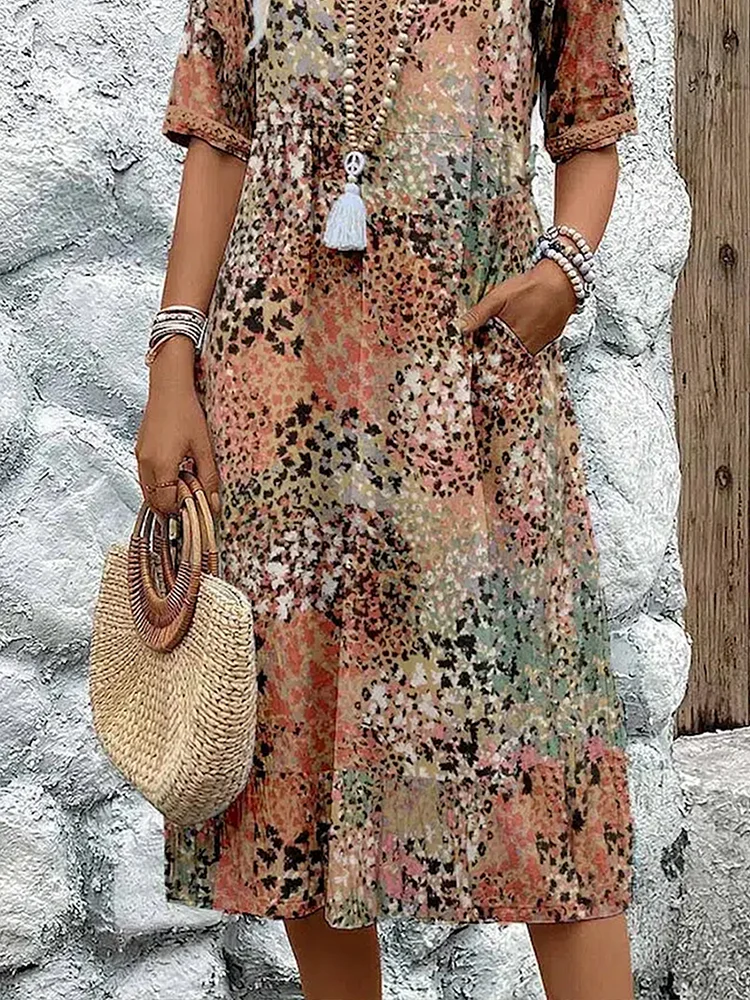 Marcelle™ | Robe Florale Vibrante